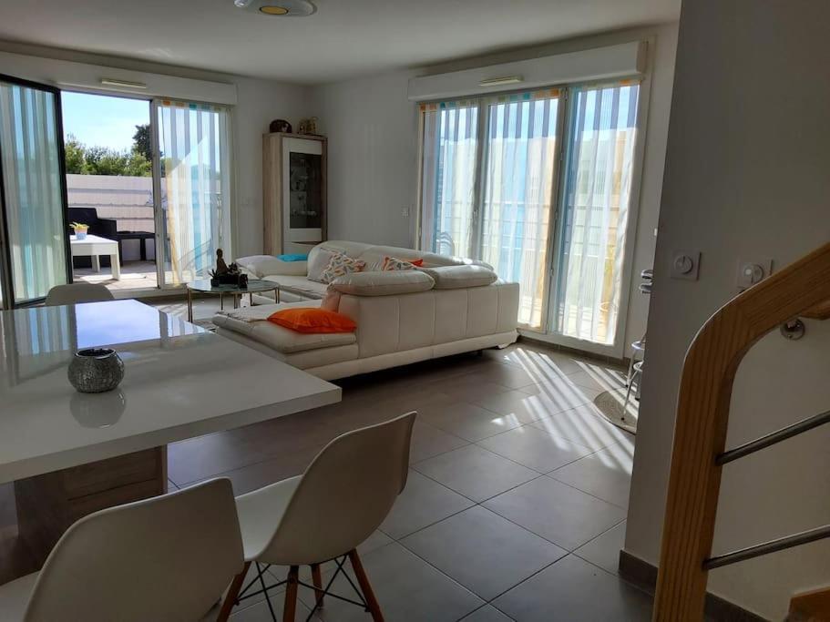 Magnifique Rooftop Duplex Climatise Familial, Aux Arceaux Montpellier Exteriér fotografie
